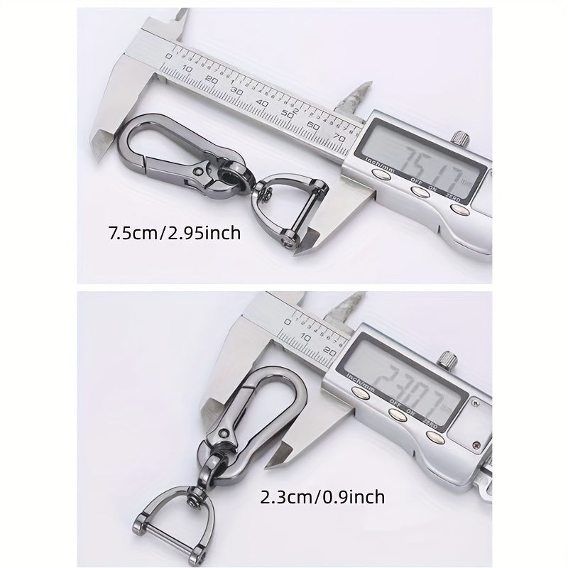 Horse Clasp Metal Keychain Screwdriver Horseshoe Buckle Keychain Pendant