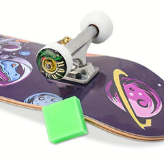 2pcs Portable Skateboard Fruit Wax For Better Sliding