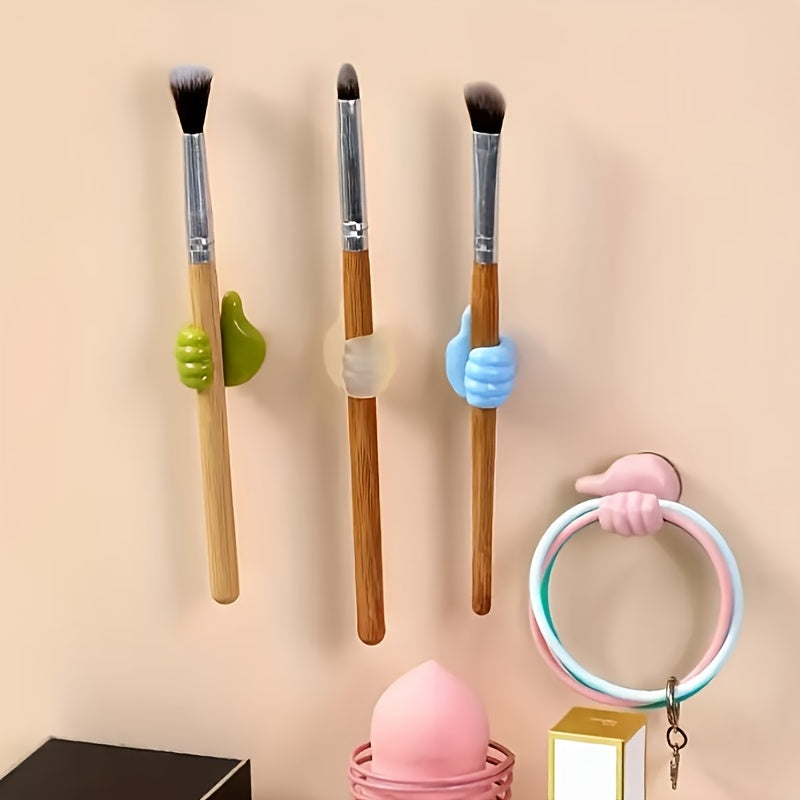 20pcs Hand Shaped Rubber Hooks for Cable Organization