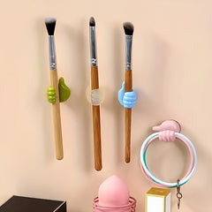 20pcs Hand Shaped Rubber Hooks for Cable Organization