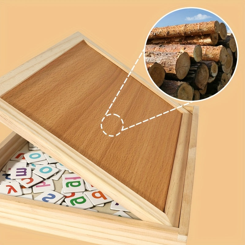 Educational Magnetic Drawing Board with Alphabet Numbers Shapes