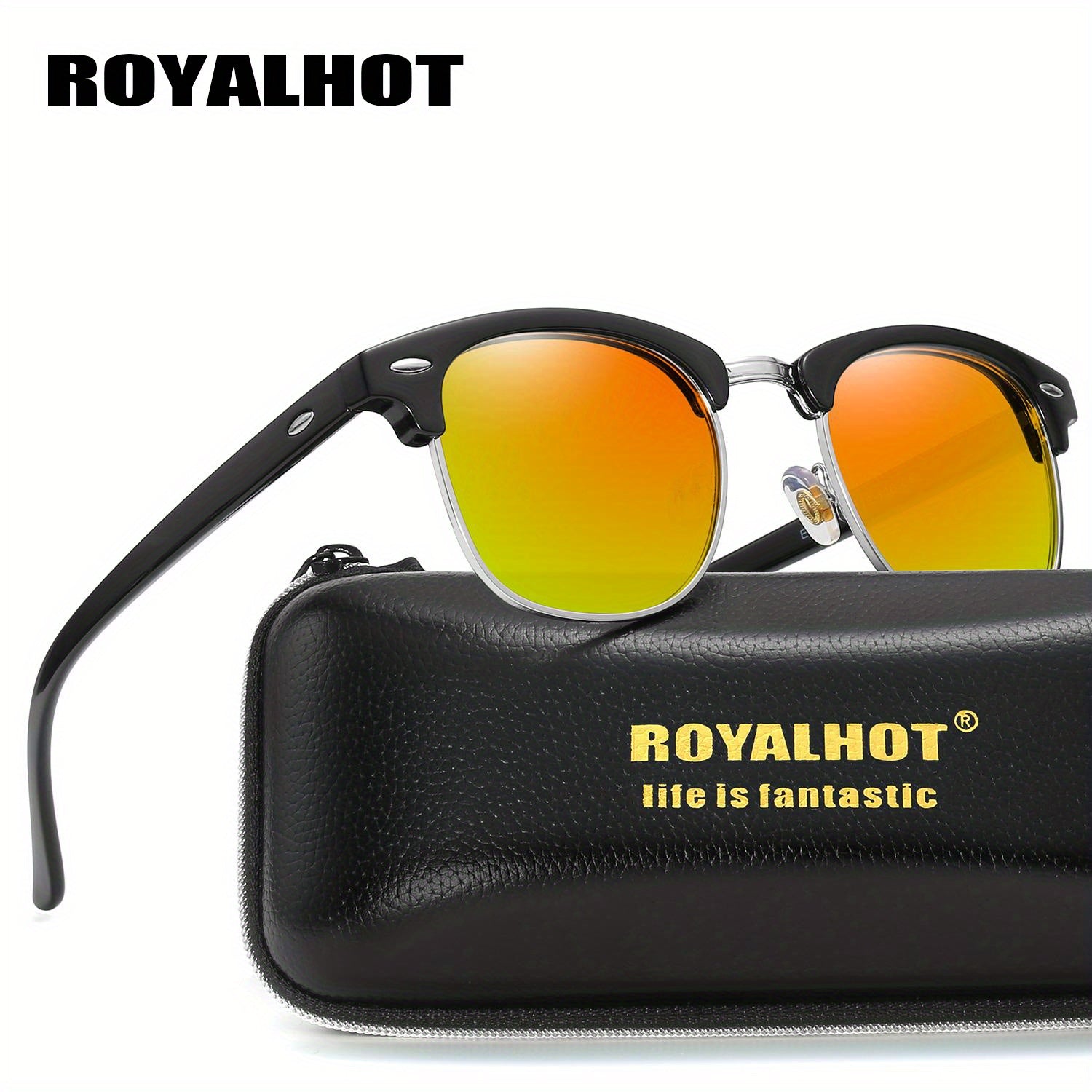 RoyalHot Square Polarized Sunglasses