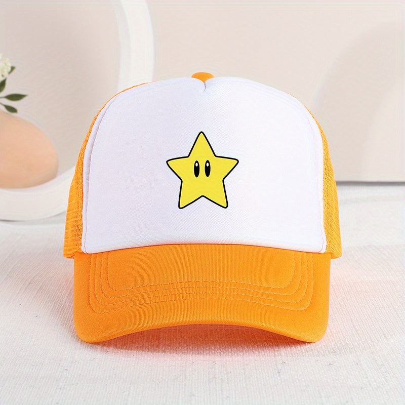 Children's Breathable Mesh Stars Baseball Cap for Boys