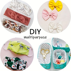 30pcs 3.9in Cotton Fabric Sewing Quilting Patchwork Fabrics in Random Colors