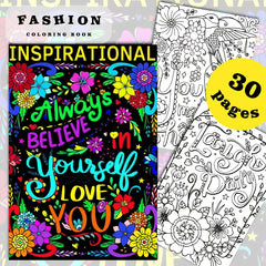 Always Believe In Yourself Coloring Book