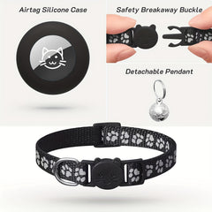 2 Pack Cat Collar With Bell Breakaway Reflective Kitten Collar