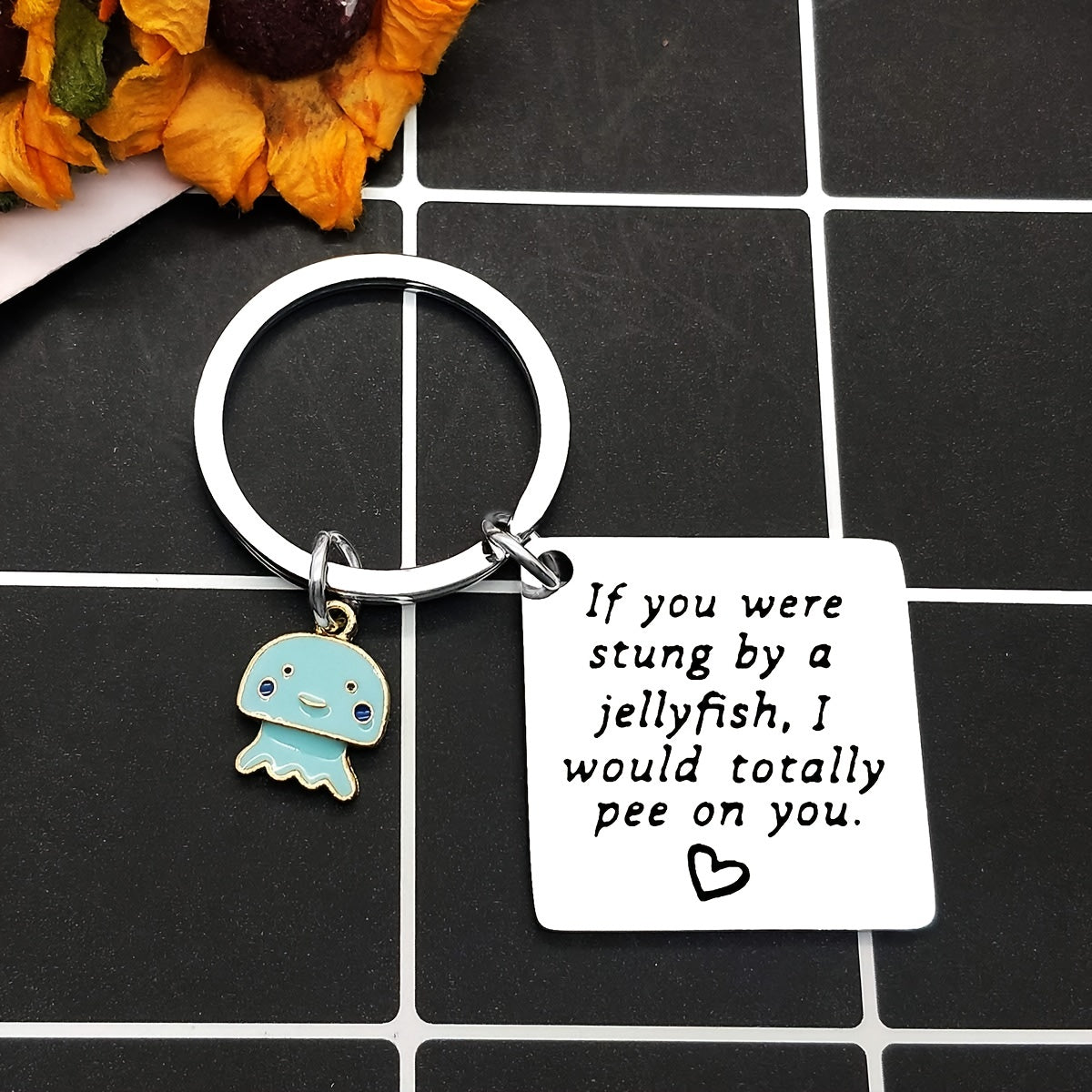 True Friendship Keychain Teen Jewelry Gift Funny Friendship Gift