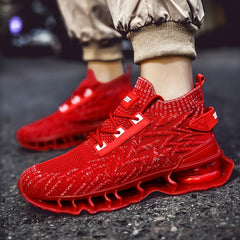 Men's Shock Absorption Shoes Lace Up Non Slip Shoes