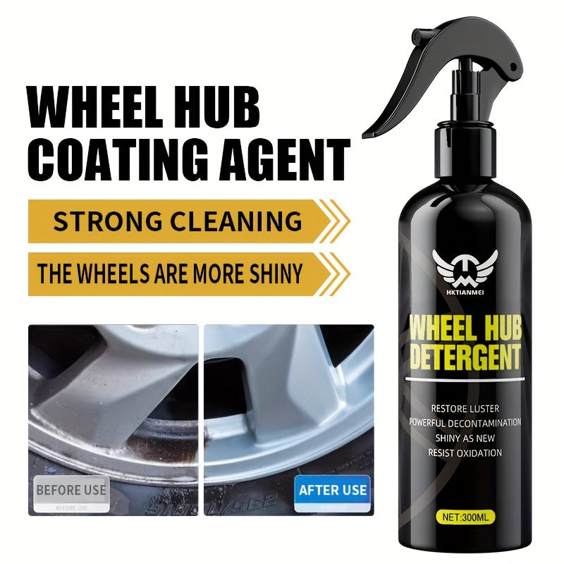 300ml Wheel Cleaning Agent for Dirt, Aluminum Alloy Cleaning, Rust Removal