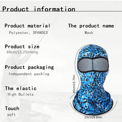 Summer Outdoor Sports Cooling Face Mask Bicycle Motorcycle Riding Headgear