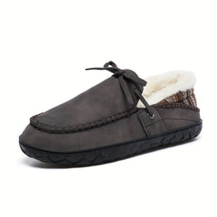 Plush Lined Thermal Furry Snow Shoes Fall Winter Warm Flat Casual Versatile