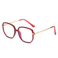 Vintage Crystal Metal Gradient Lady Glasses