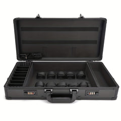 Hairdressing Tool Storage Box Aluminum Carrying Case Makeup Organizer