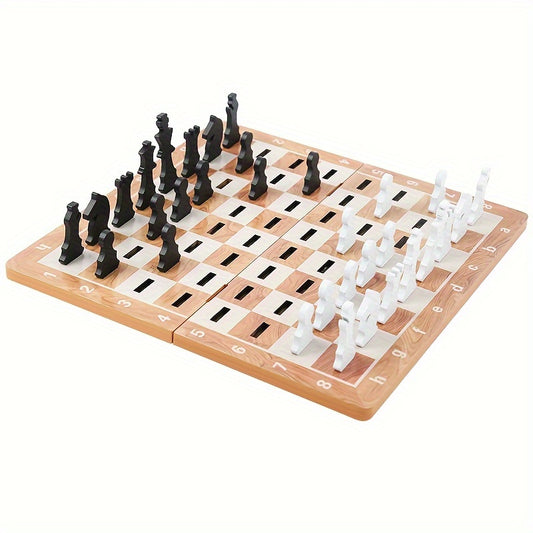 Cuteey Chess: Clever, Fun, Coordination, Logical, Wooden