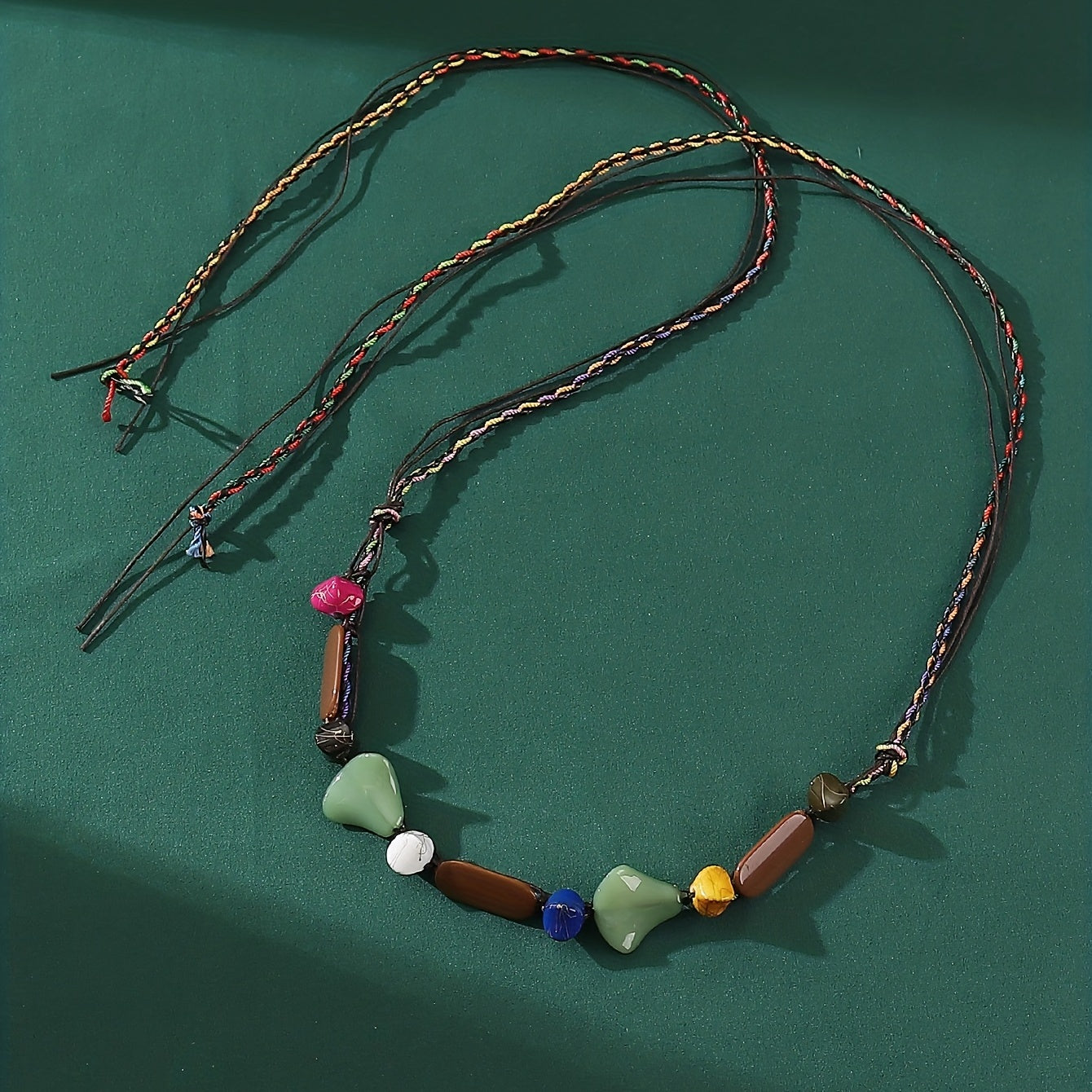 Boho Braided Head Chain Crystal Hair Band for Women