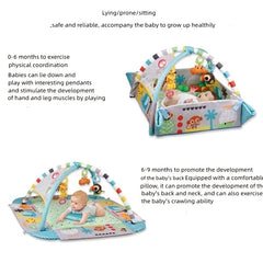 5-in-1 Jumbo Musical Activity Gym Ball Pit Play Mat for Babies