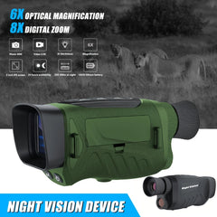 5KD Night Vision Monocular Telescope 8X Digital Zoom HD Night Vision Device