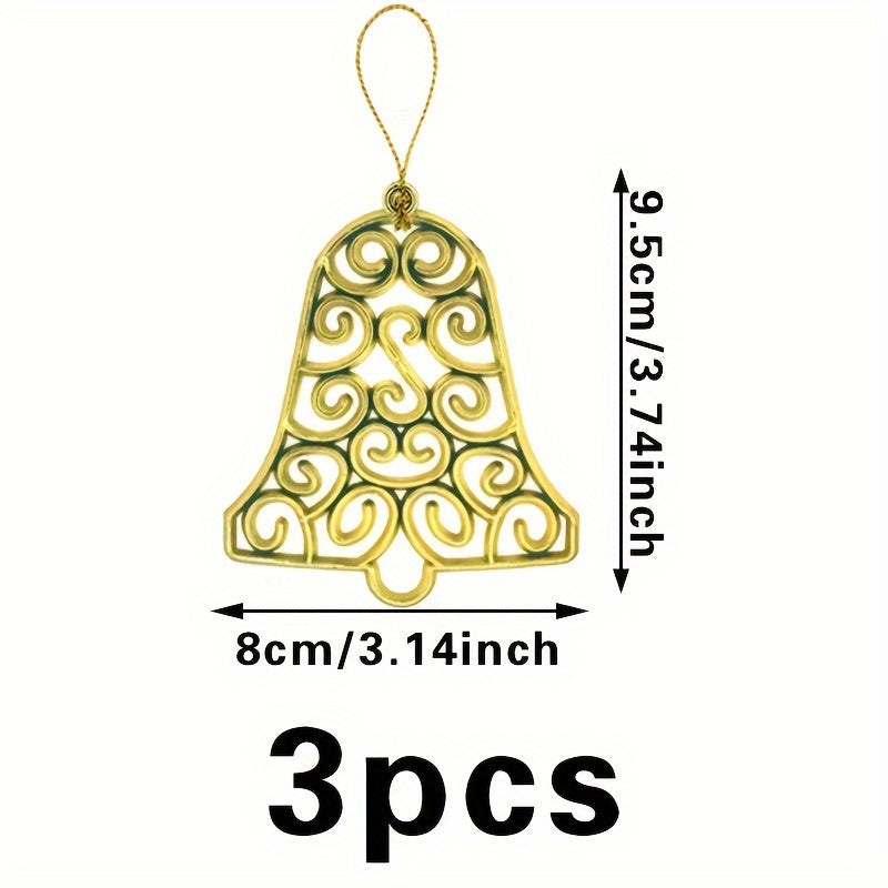 3pcs Christmas Decoration Christmas Supplies Christmas Tree Ornaments