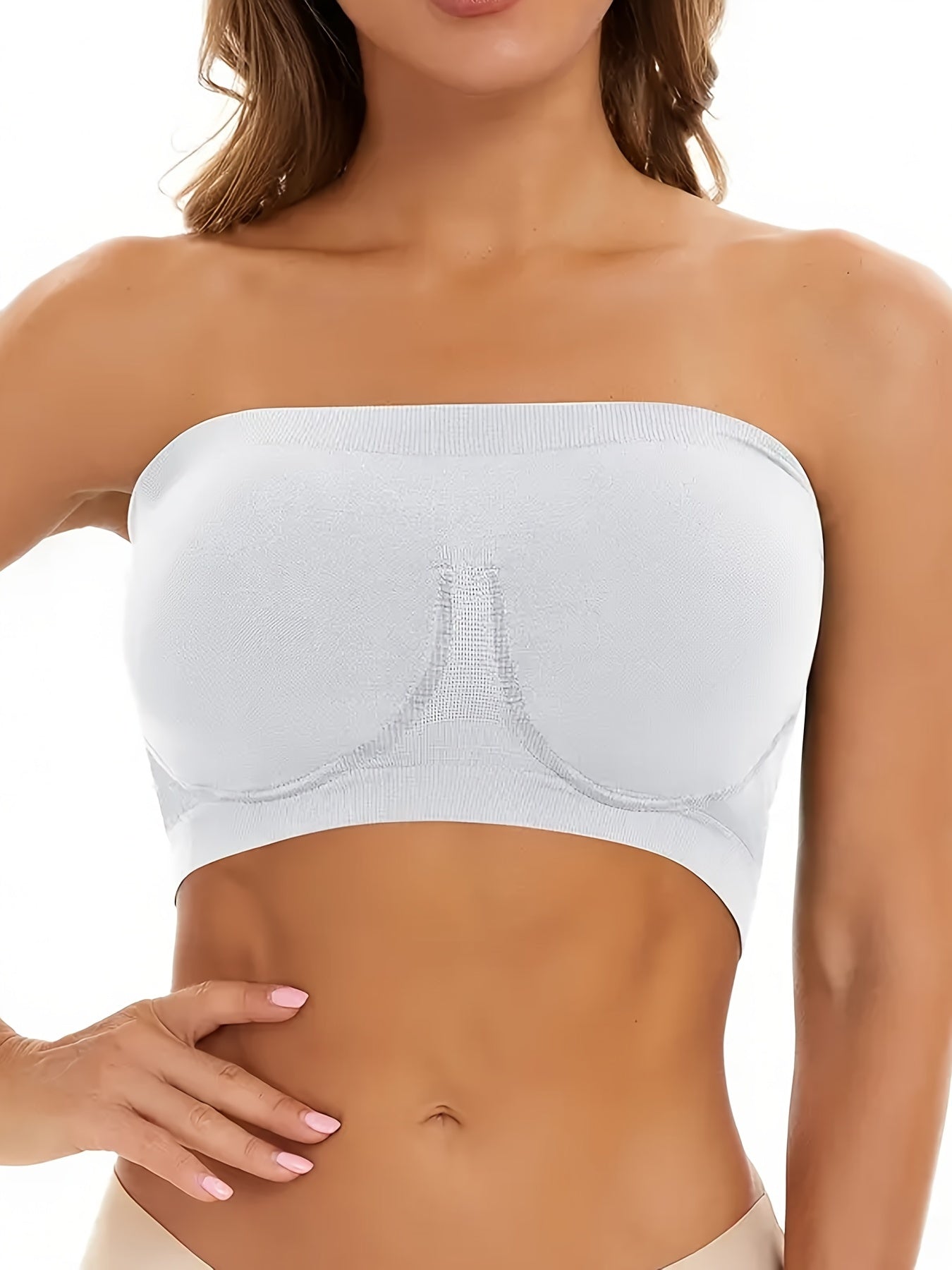 Strapless Bandeau Bra Soft & Comfy Women's Lingerie