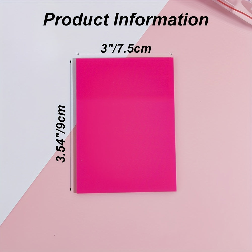 200 Sheets Transparent Sticky Notes 4 Pads 3x3 54 Clear Sticky Tabs