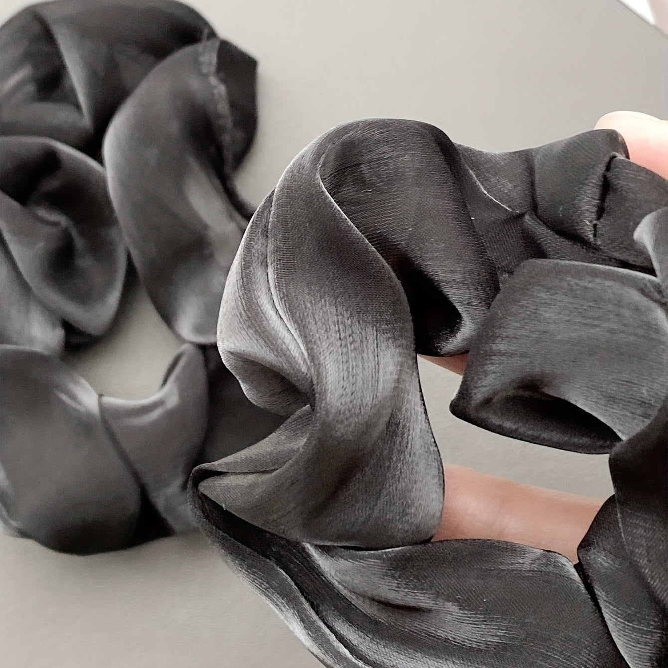 Organza Scrunchies Hair Rope Ponytail Holder