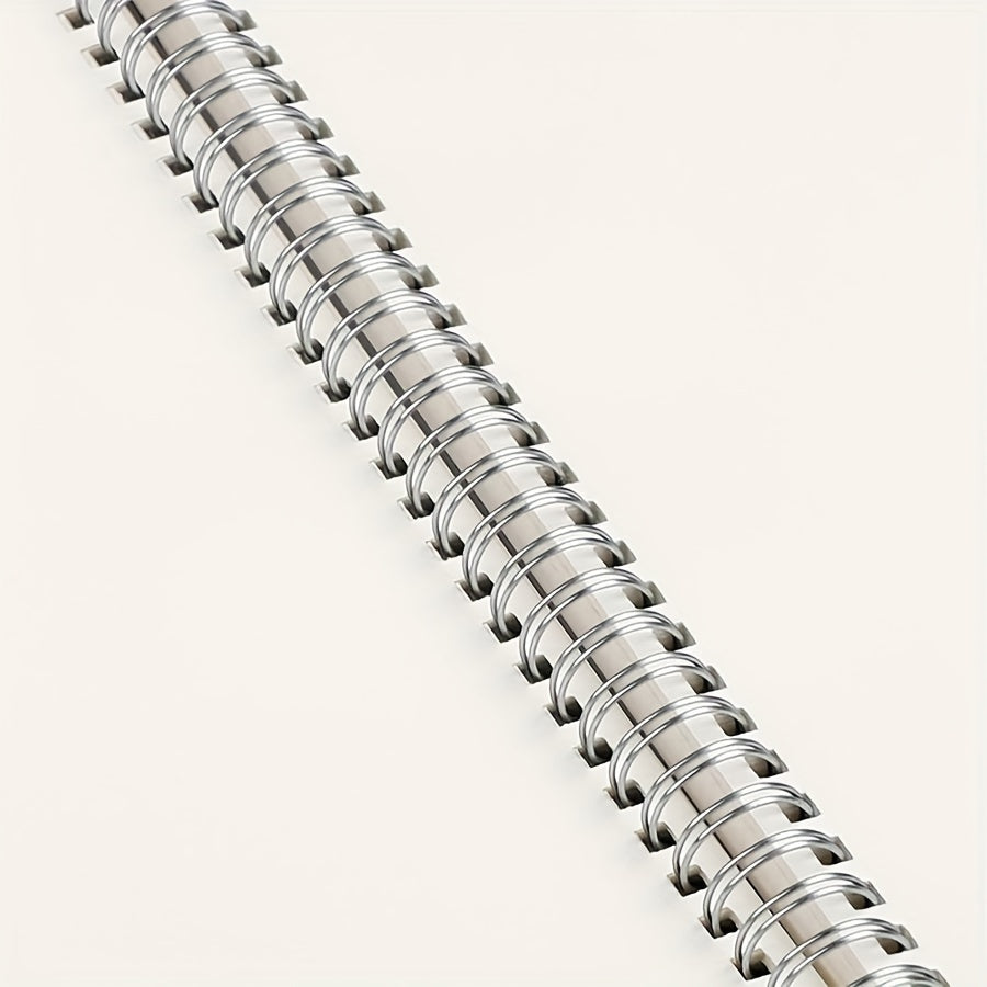 3 Pack Spiral Notebook Mesh Lined Blank 100gsm Thick Paper