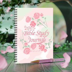 Bible Themed Spiral Coil Notebook Christian Notebook for Women