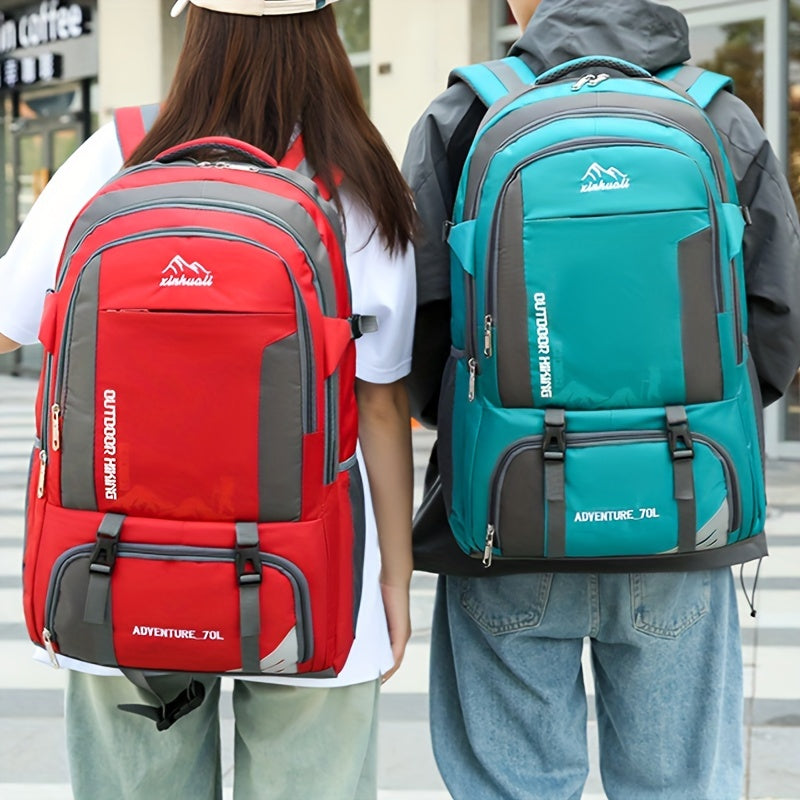 70L Outdoor Mountaineering Backpack Waterproof Hiking Bag