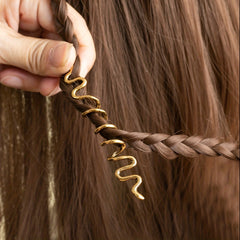 28pcs Vintage Spiral Snake Knot Braid Hairpin Hair Accessories