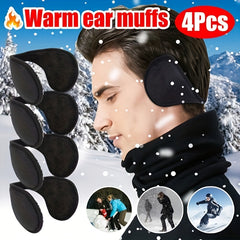 Winter Earmuffs for Men & Women Soft Breathable Windproof Adjustable Fit