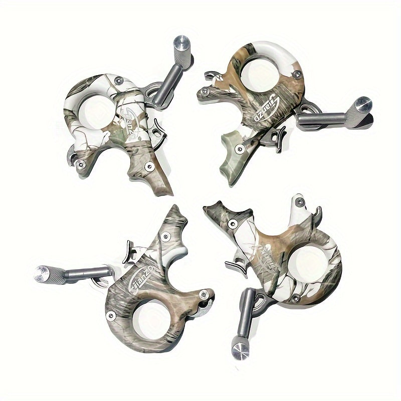 Camouflage Bow Release 3 finger for Compound Bow