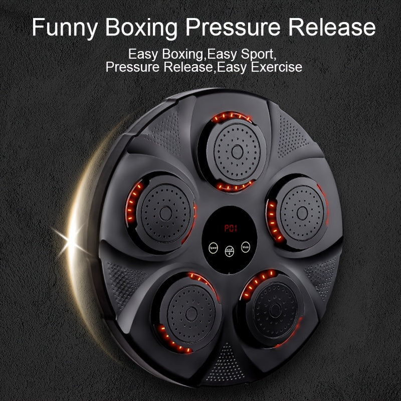 Wall Mounted Music Boxing Target for Home Training