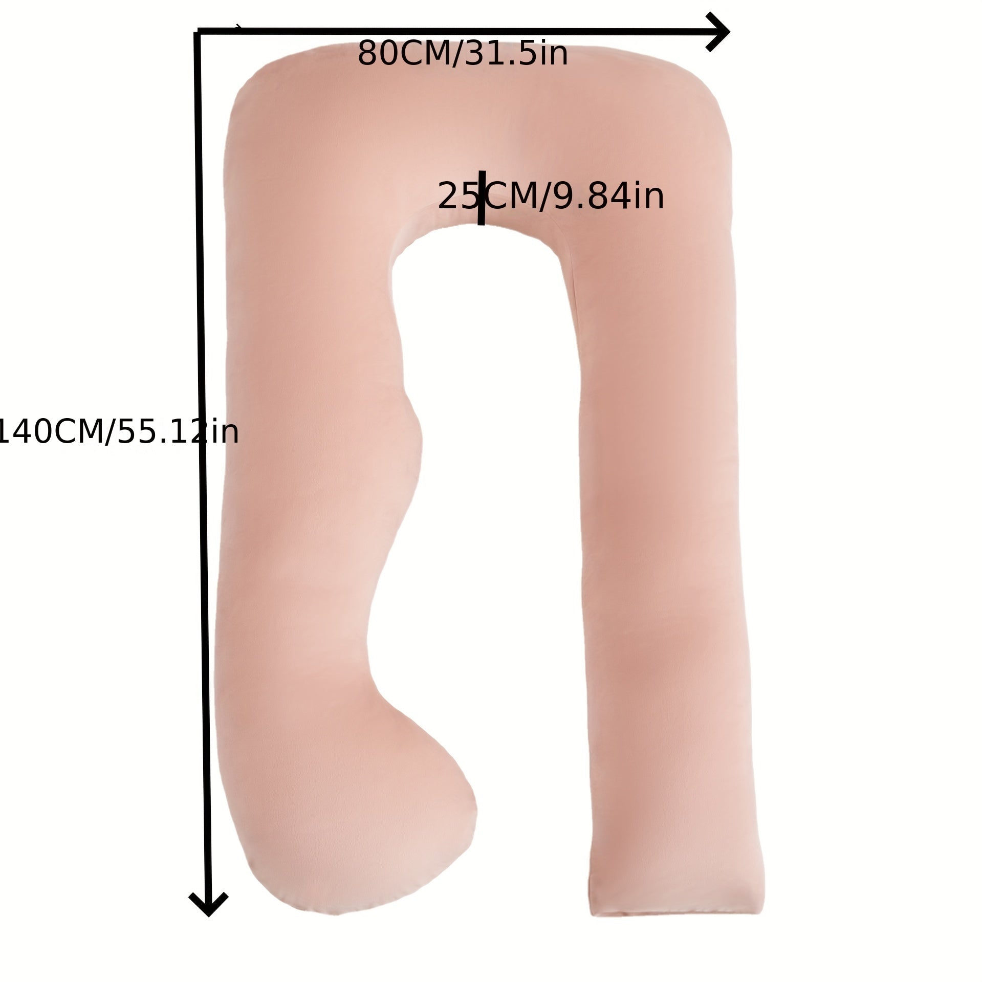 Crystal Soft U-shaped Maternity Pillow Breastfeeding Support