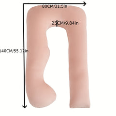Crystal Soft U-shaped Maternity Pillow Breastfeeding Support