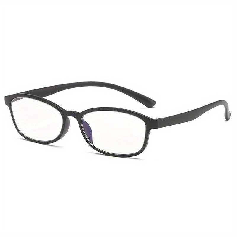 Square Frame Eyeglasses Light Blocking Lightweight Portable Glasses