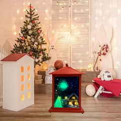 Christmas Snow Night Light LED Decoration Sound Combo Nursery Room Decor
