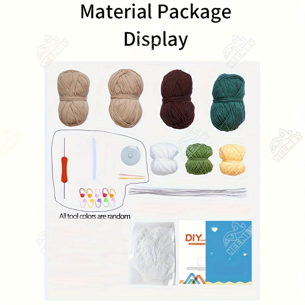 Crochet Yarn Potting Material Package Beginner Crochet Kit