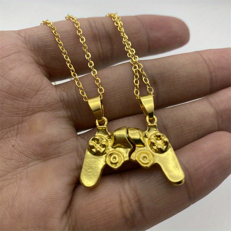 Boys Magnetic BFF Friendship Game Controller Necklaces Kids Accessories