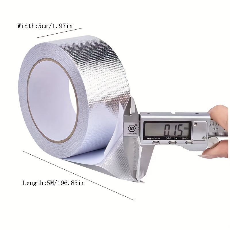 Glass Fiber Aluminum Foil Adhesive Tape 70mm