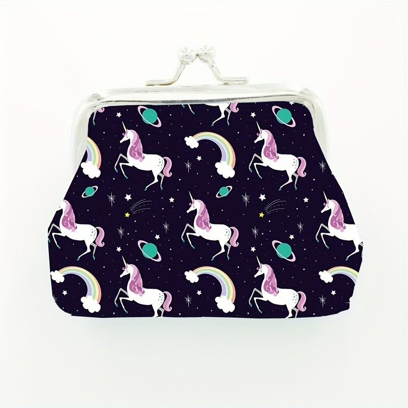 Cartoon Pony Small Storage Bag Key Coin Purse Gift