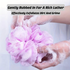 Soft and Girly Bath Ball for Luxurious Bathing Experience