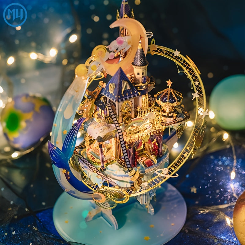 MU Star Playground 3D Metal Puzzle DIY Handcrafted Garden Model Kit
