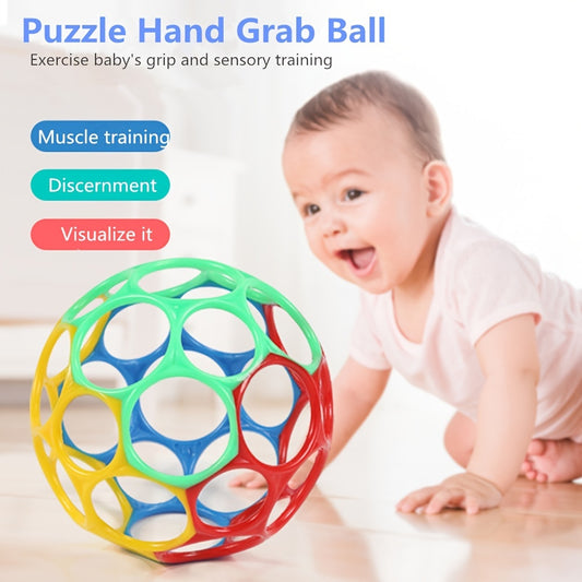 Soft Rubber Ball Toy for 3-12 Months Baby Hands Grasp Training