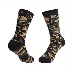 Thick Sweat-absorbing Mid-tube Socks For Outdoor Activities