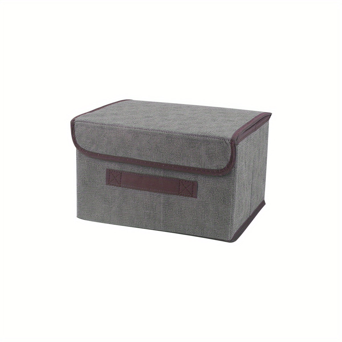 Fabric Underwear Storage Box With Lid Foldable Storage Bins