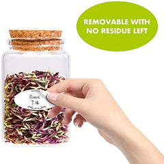 150pcs Kitchen Food Date Stickers Waterproof Labels