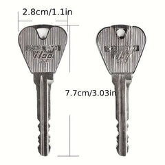 2pcs Magic Toys Keys Bottle & Ring Penetration Tricks