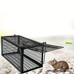 2pcs Mouse Trap Iron Rodent Mice Catch Cage Indoor Outdoor Insect Traps