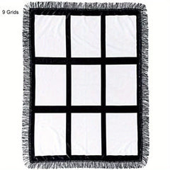 2pcs 40 X60 Blank Sublimation Throw Blankets For Heat Press Polyester Blanket