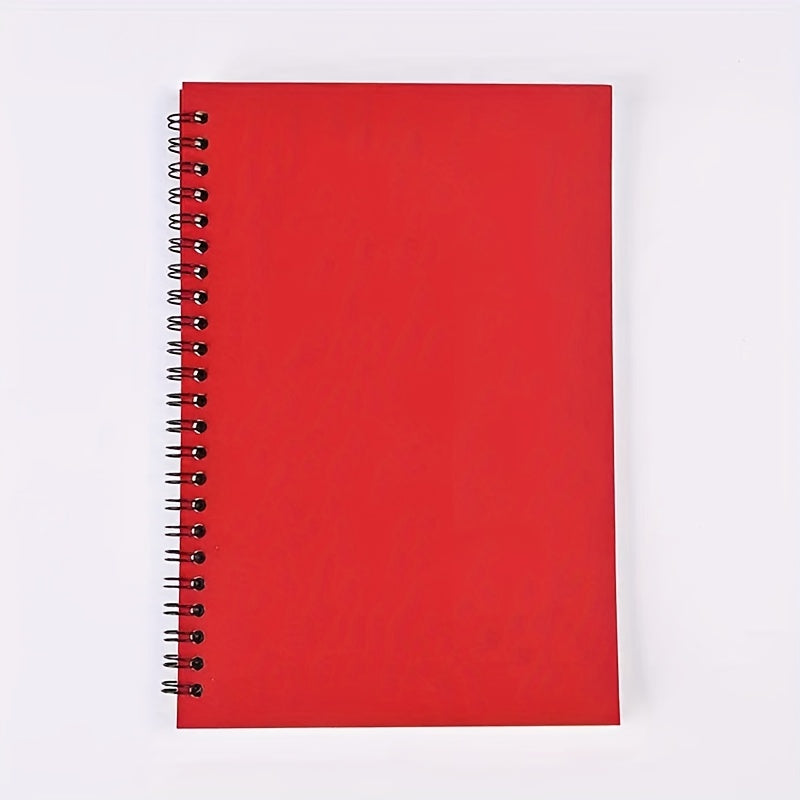 Stylish A5 Spiral Notebook - Solid Color
